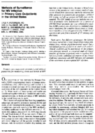 Methods Of Surveillance For HIV Infection In Primary Care Outpatients In The US