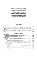 Public Health Reports  v 65 no 26  table of contents