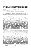 Weekly Reports for FEBRUARY 16 1923