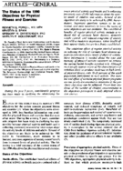 The Status Of The 1990 Objectives For Physical Fitness And Exercise