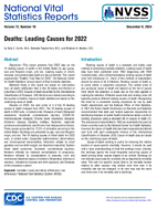 Deaths Leading Causes for 2022
