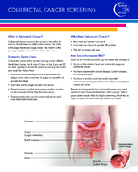 Colorectal cancer screening