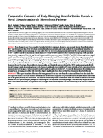 Comparative Genomics of EarlyDiverging Brucella Strains Reveals a Novel Lipopolysaccharide Biosynthesis Pathway