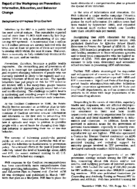 Report Of The Second Public Health Service Aids Prevention And Control Conference Report Of The Workgroup On Prevention Information Education And Behavior Change