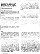 Achievements in preventing morbidity and mortality by researchers of the National Institute of Child Health and Human Development