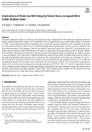 Implications of Shale Gas Well Integrity Failure near a Longwall Mine Under Shallow Cover