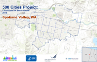 500 Cities Project Local Data for Better Health 2016 Spokane Valley WA