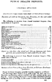 Public health reports  v 19 no 33 August 12 1904