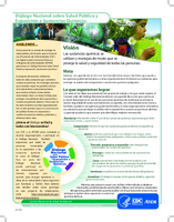 Dilogo nacional sobre salud pblica y exposicin a sustancias qumicas