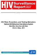 HIV Risk Prevention and Testing BehaviorsNational HIV Behavioral Surveillance System Men Who Have Sex With Men 20 US Cities 2011