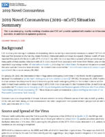 2019nCoV  situation summary 2019 novel coronavirus 2019nCoV in the US updated February 3 2020