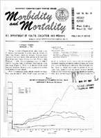 Morbidity and Mortality Weekly Report Vol 16 No 11 week ending March 18 1967