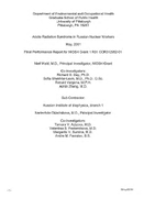 Acute Radiation Syndrome in Russian Nuclear Workers
