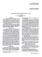 Electrical Accidents in the Mining Industry 19901999