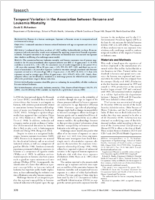 Temporal Variation in the Association Between Benzene and Leukemia Mortality