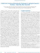 A SARSCoV2 Outbreak Illustrating the Challenges in Limiting the Spread of the Virus  Hopi Tribe MayJune 2020