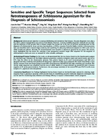 Sensitive and Specific Target Sequences Selected from Retrotransposons of Schistosoma japonicum for the Diagnosis of Schistosomiasis