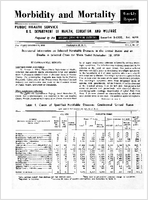 Morbidity and Mortality Weekly Report For release December 4 1959 Vol 8 No 47