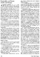 Practicability and priority of advocated changes