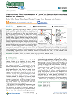 SizeResolved Field Performance of LowCost Sensors for Particulate Matter Air Pollution