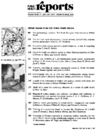 Public Health Reports  v 94 no 3 MayJune 1979  table of contents
