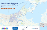 500 Cities Project Local Data for Better Health 2016 New Orleans LA