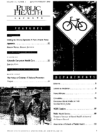 Public Health Reports  v 115 no 1  table of contents