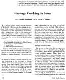 Garbage cooking in Iowa