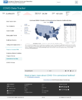 Confirmed COVID19 cases and deaths in US correctional and detention facilities by state January 29 2021
