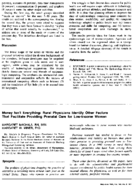 Money isnt everything rural physicians identify other factors that facilitate providing prenatal care for lowincome women