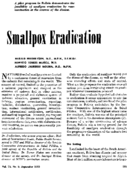 Smallpox eradication
