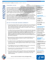 CDC Division of Global HIV  TB Country Profile Kyrgyzstan July 2019
