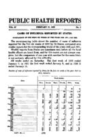 Public Health Reports  V 37 No 7 February 17 1922