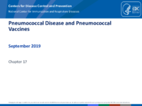 Pneumococcaldisease and pneumococcal vaccines