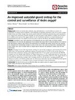 An improved autocidal gravid ovitrap for the control and surveillance of Aedes aegypti