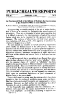 Weekly Reports for FEBRUARY 2 1923