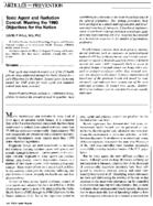 Toxic Agent And Radiation Control Meeting The 1990 Objectives For The Nation