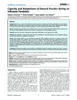 Capacity and Adaptations of General Practice during an Influenza Pandemic