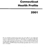 Connecticut Health Profile 2001