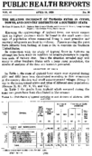 Public health reports  v 41 no 16 APRIL 16 1926