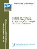 The 20062010 National Survey of Family Growth Sample Design and Analysis of a Continuous Survey