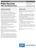 Polio Vaccine What You Need to Know 2025