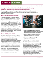 Leveraging Implementation Science for Cardiovascular Health Equity A Scientific Statement From the American Heart Association