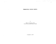 Communicable disease control