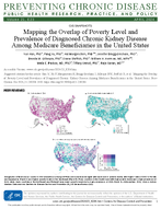 Mapping the Overlap of Poverty Level and Prevalence of Diagnosed Chronic Kidney Disease Among Medicare Beneficiaries in the United States