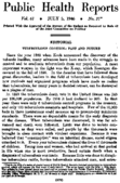 Public Health Reports  V 61 No 27 July  5 1946