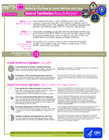 mPINC 2013 Survey CDC Survey of Maternity Practices in Infant Nutrition and Care Island Territories Results Report