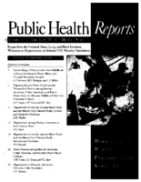 Public Health Reports  v 111 Suppl 2  table of contents