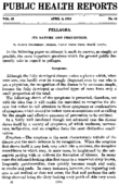 Public health reports  v 33 no 14 APRIL 5 1918