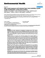 PM25 metal exposures and nocturnal heart rate variability a panel study of boilermaker construction workers